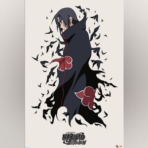 New Naruto Itachi Wall Poster 22.4" X 34in Bedroom Decor Teens Kids Anime Gift
